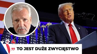 Kwaśniewski analizuje zwycięstwo Trumpa quotDaje to wiatr w żagle PiSowiquot  Gazetapl [upl. by Rickart428]