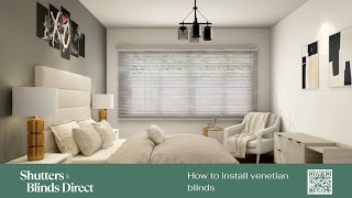 DIY Aluminium Venetian Blinds  How To Install Reveal Fit Venetians [upl. by Donnie169]