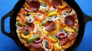 Easy Pan Pizza  Foolproof No Knead Crust  Make It Overnight or Same Day [upl. by Luciana248]