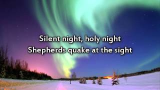 Silent Night  Instrumental with lyrics [upl. by Hecklau347]