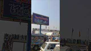 Kandiaro Road block youtubeshorts shortsfeed yt road truckvlog pakistan [upl. by Graybill]