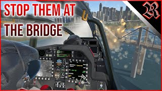 Stop Them At The Bridges Pittsburgh Helicopter Mission  VTOL VR [upl. by Suisyola214]