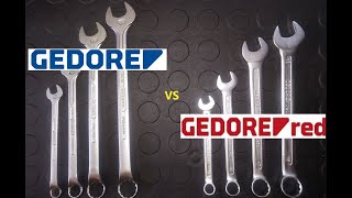 GEDORE BLUE VS RED Combination wrenches [upl. by Ffilc]