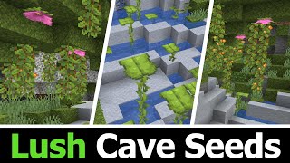 Top 10 Lush Cave Seeds for Minecraft 120 [upl. by Greenebaum846]