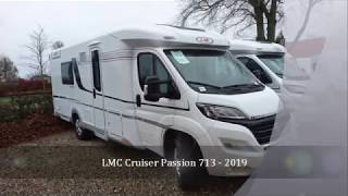 LMC Cruiser Passion 713  2019 autocamper hos Østsjællands Camping Center i Solrød [upl. by Matt545]