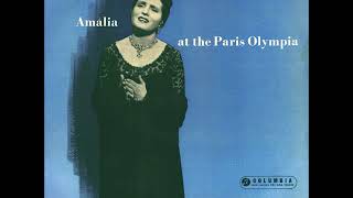 08  Coimbra  Amalia Rodrigues at the Paris Olympia  1957 [upl. by Eriam]