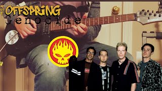 The Offspring  Genocide guitar lesson [upl. by Capp240]