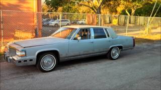 Cadillac Fleetwood Brougham DElegance 1991 Restoration in Progress [upl. by Aicenad]