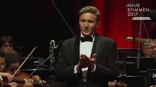 NEUE STIMMEN 2017  Semifinal Petr Sokolov sings quotAvant de quitter ces lieuxquot Faust [upl. by Cid369]