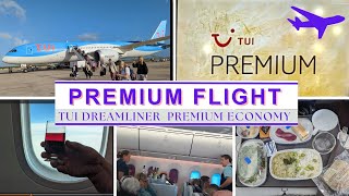 TUI Dreamliner Premium Economy Flight to Barbados [upl. by Yablon]