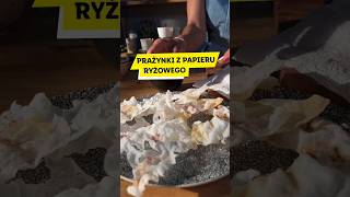 Prażynki z papieru ryżowego z cytrynowym aioli 🍚🍋 kuchnialidla kingaparuzel prażynki [upl. by Chesnut]