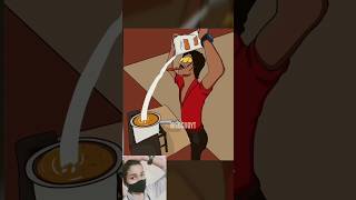 दुली चाय वाला video cartoon katun shortvideo funny katuni animation [upl. by Kariv387]