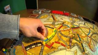 Ticket to Ride Europe 1912 Expansion How To Play [upl. by Leidba380]