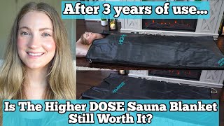 Higher DOSE Infrared Sauna Blanket 2024 Review  Benefits amp How To Use [upl. by Nivert]