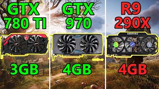 GTX 780 TI vs GTX 970 vs R9 290X  9 Games tested on 1080p [upl. by Yracaz]