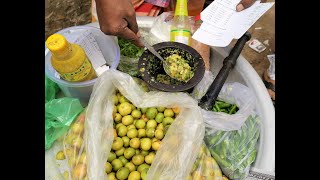 Boroi bortha recipe  মজাদার বরই ভর্তা মিক্স  Seasonal fruits on the street [upl. by Nidraj942]