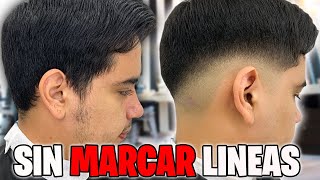 COMO HACER UN DESVANECIDO COMPRIMIDO Y SIN MARCAR LINEAS 🔥🤯  2021  DEGRADADO SIN MARCAR LINEAS [upl. by Acinet]