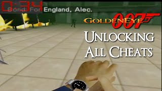 GoldenEye 007 N64  Cheats [upl. by Anyaled861]