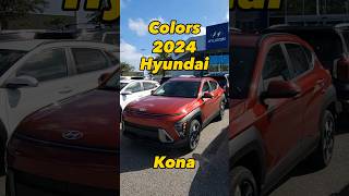 Colors of the 2024 Hyundai Kona kona konacolors newkona kona2024 2024kona hyundaikona [upl. by Wallinga]