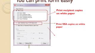 How to Print W2C W3C Form on White Paper without Red Forms [upl. by Euqinaj766]