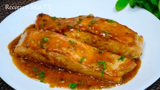 Salmón en Salsa Receta Súper Fácil y Deliciosa [upl. by Bettine]