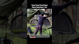 Solo Camping  Tiang Flyseet Awning pole dhailagiri camping [upl. by Zashin]