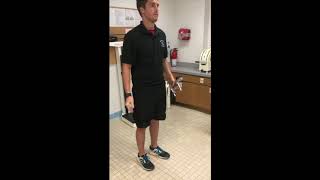 Louisiana Tech University Grip strength Test [upl. by Ynnav461]