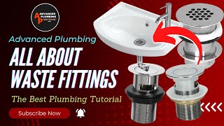 ✔️🔴 All about waste fittings  A best basin waste fittings tutorial  ✔️🔴 [upl. by Ignacio272]