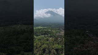 Mountain Agung travel mountains mountagung bali balibestadventures drone djiair3s [upl. by Dana]