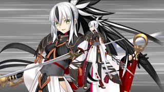 FGO Ruler Kagetora ascension 1 animations [upl. by Otsuj]