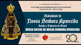 MISSA SOLENE DE NOSSA SENHORA APARECIDA 12102023 [upl. by Josi]