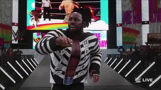 WWE 2K18  RETRO XAVIER WOODS ENTRANCE SIGNATURES amp FINISHERS [upl. by Obaza]