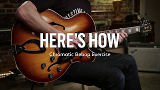 Heres How Chromatic Bebop Exercise [upl. by Emorej]