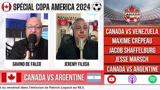 Copa America 2024  Le Canada est en demifinale vs lArgentine [upl. by Allx752]