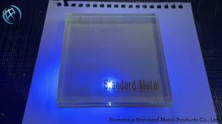 Radiation Protection X ray 2mmpb40mmpb Lead Glass Can Provide Text and Trademark Engraving Services [upl. by Bernice]