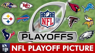 NFL Playoff Picture NFC amp AFC Standings Wild Card Race amp Matchups For Week 11 Of 2024 NFL Season [upl. by Sivrad45]