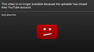 This video is no longer available because the uploader has closed their YouTube account [upl. by Reine]