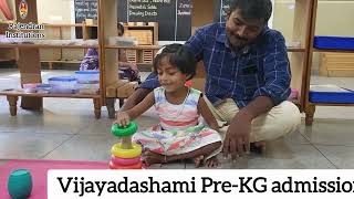 Vijayadashami PreKG admission registration 2024  Rajendran Institutions [upl. by O'Connell221]