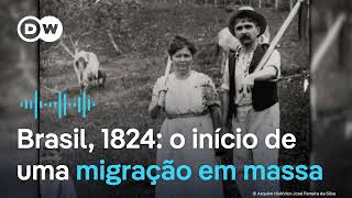 Por que alemães migraram para o Brasil há 200 anos  Podcast [upl. by Enyledam]