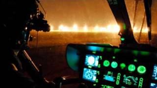 EC145 Helicopter nightflight over Paris [upl. by Ute830]