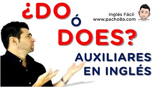 Así se usan los auxiliares DO y DOES en inglés  Presente Simple  Clases inglés [upl. by Wessling]