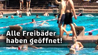 Hamburg öffnet jetzt alle Schwimmbäder [upl. by Flam]