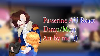 Passerine AU React  DsmpMcytSbi  Spoilers [upl. by Hibben]