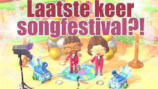 LAATSTE KEER EUROVISION ✨🎙  Animal Crossing New Horizons [upl. by Merkle248]