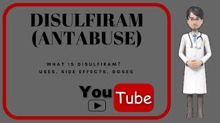 💊What is DISULFIRAM Side effects doses warnings and uses of disulfiram 500 mg Antabuse💊 [upl. by Selim791]