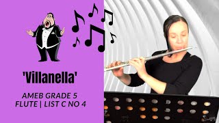 Villanella AMEB Grade 5 Flute [upl. by Lune]