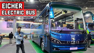 Eicher Intercity Coach Electric Bus 500 kms in Single Charge  Charging Time  Price [upl. by Darsey]