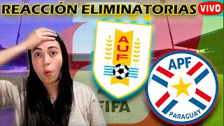 🔵URUGUAY 🆚 PARAGUAY🔴 REACCIÓN DE COLOMBIANA  🔴VIVO Eliminatorias [upl. by Croft]