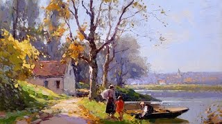 EdouardLeon Cortes 18821969 ✽ Kinderszenen Scenes of childhood Op 15 VII Traumerei [upl. by Nirraj806]