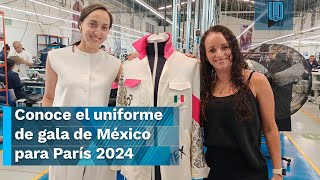 Presentan quotVictoria Aladaquot el uniforme de gala de México para los Juegos Olímpicos de París 2024 [upl. by Tabbitha949]